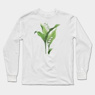 May 5th birthday flower Long Sleeve T-Shirt